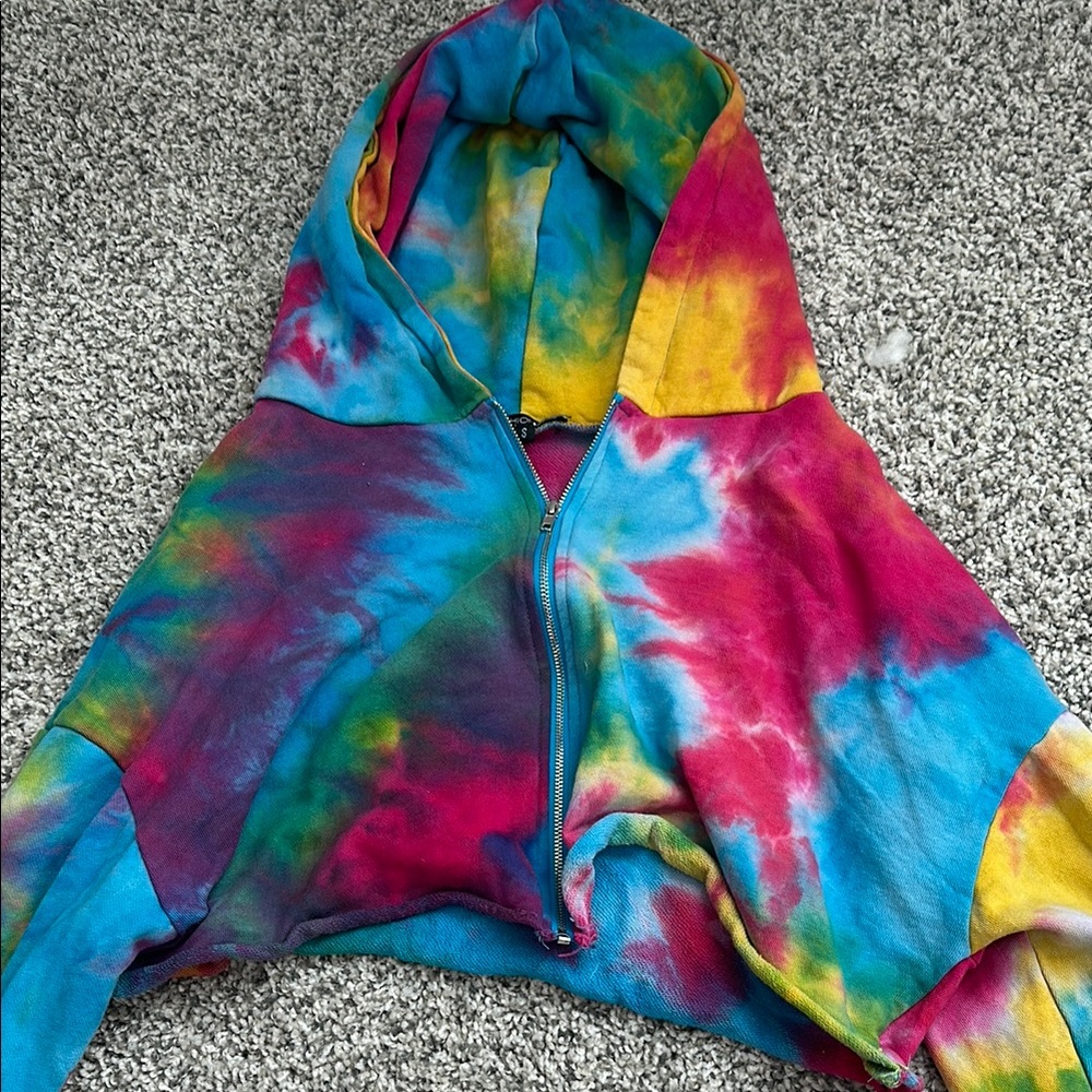 Vibrant Tie-Dye Hoodie